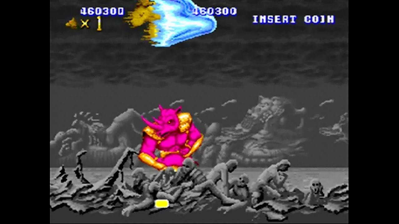 Altered Beast arcade mame walkthrough