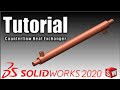 Modeling of a Single Pass Counter Flow Heat Exchanger | SolidWorks 2021 |