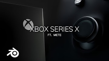 Xbox Series X - 3D Blender Concept
