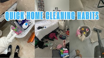 8 Tiny Habits That Changed My Messy Home |  Decluttering and Organizing