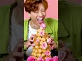 Alan Chikinchow Tries Croquembouche From One Piece #shorts #foodie #eating #onepiece