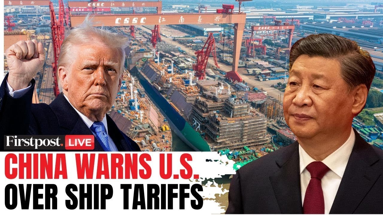 US China Trade War LIVE: Trump to Hit China with Port Tariffs? | Trade War | US vs China | N18G
