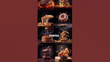 Behold a fantastic MidJourney prompt,  for crafting exquisite food images akin to this masterpiece.