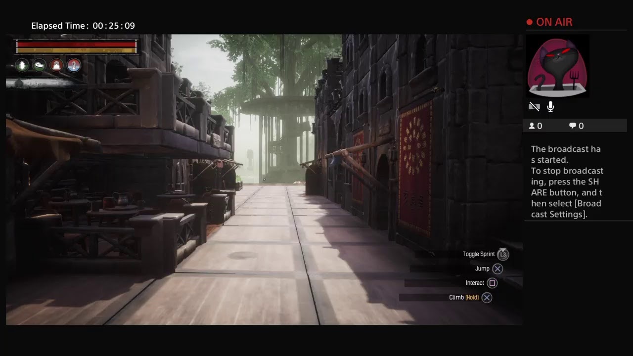 Conan Exiles Jungle Water Castle & Bridge Trading Post Construction :)