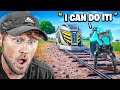 Can sarah stop the train in fortnite