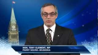 Season's Greetings from MP Tony Clement