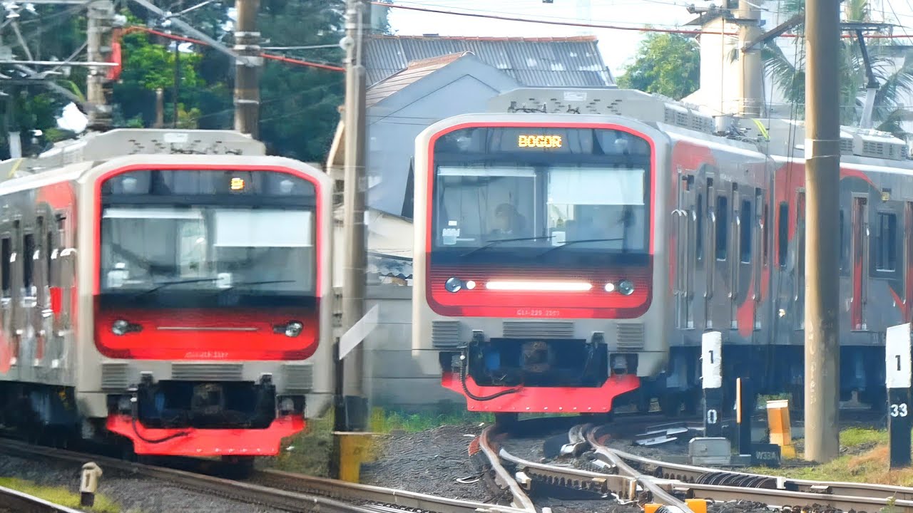 HUNTING TERBARU KRL INKA IE305 KELUAR DARI DEPO DEPOK SIAP BERDINAS JAKARTA BOGOR