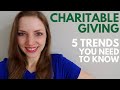 Charitable Giving Trends 2021 - 2022 | Nonprofit Fundraising