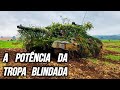 Jornalistas conhecem a potência da tropa blindada - Conheça o Seu Exército