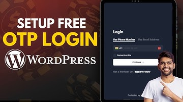 How to Setup Free Mobile OTP Login & Registration in WordPress | OTP Verification