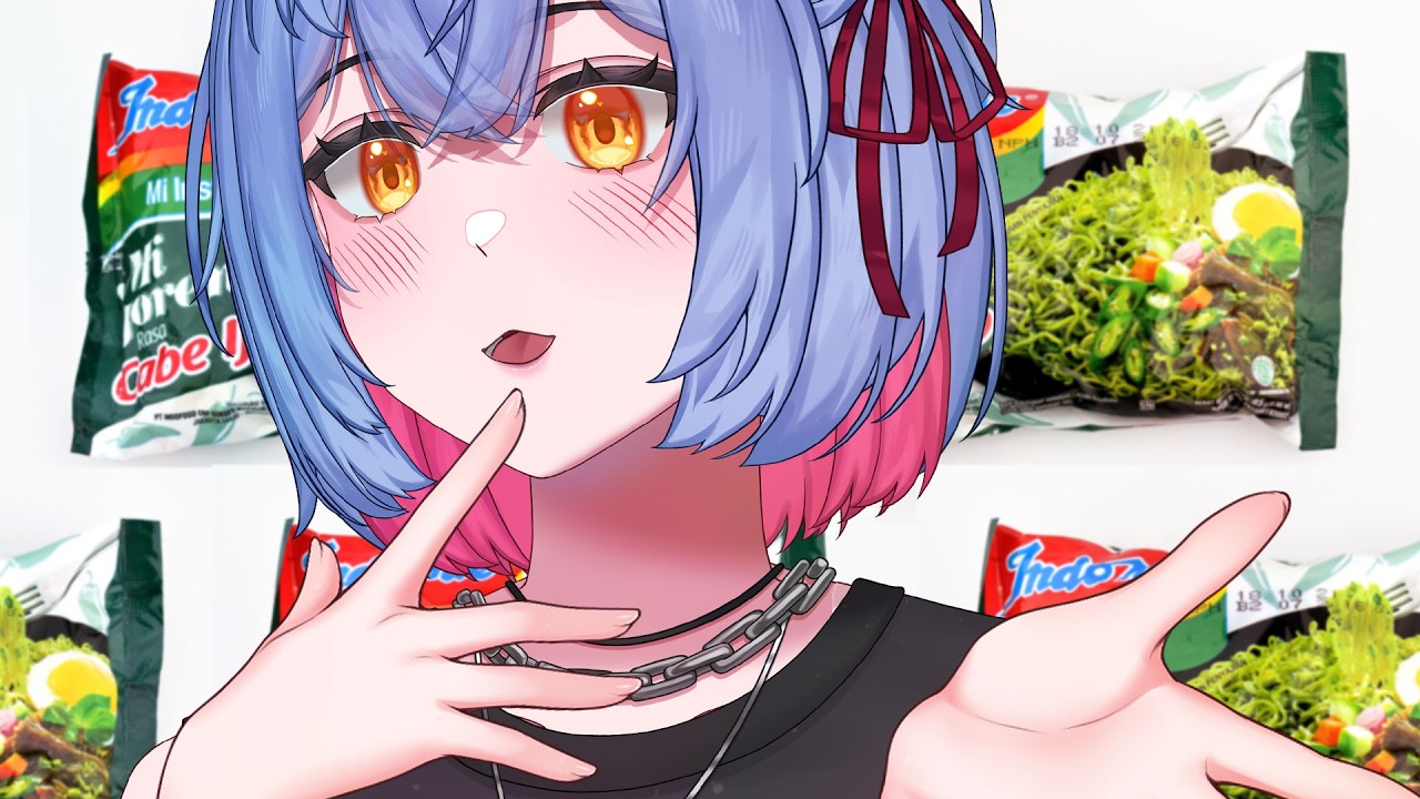 【Handcam】 buka warkop kali ya kalo jam segini masak mi 【Vtuber Indonesia】