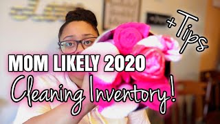 MOM LIKELY CLEANING SUPPLIES INVENTORY 2020 + CLEANING TIPS & TOOLS