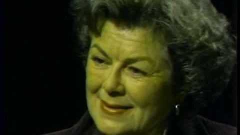 Barbara Hale, Jeffrey Lynn--Rare 1985 TV Interview...
