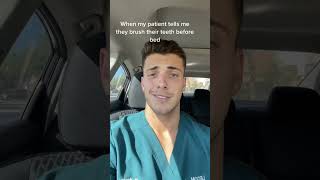 Brush your teeth