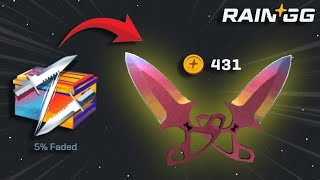 We pulled the Fade Shadow Daggers!