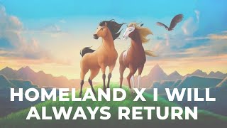 Video thumbnail of "HOMELAND x I WILL ALWAYS RETURN (from "Spirit Stallion of the Cimarron") - Hans Zimmer & Bryan Adams"