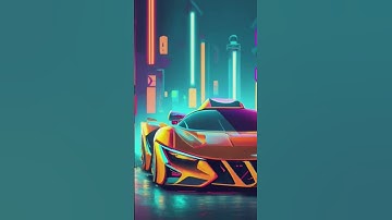 Super Car imagined by ideogram ai. # shorts