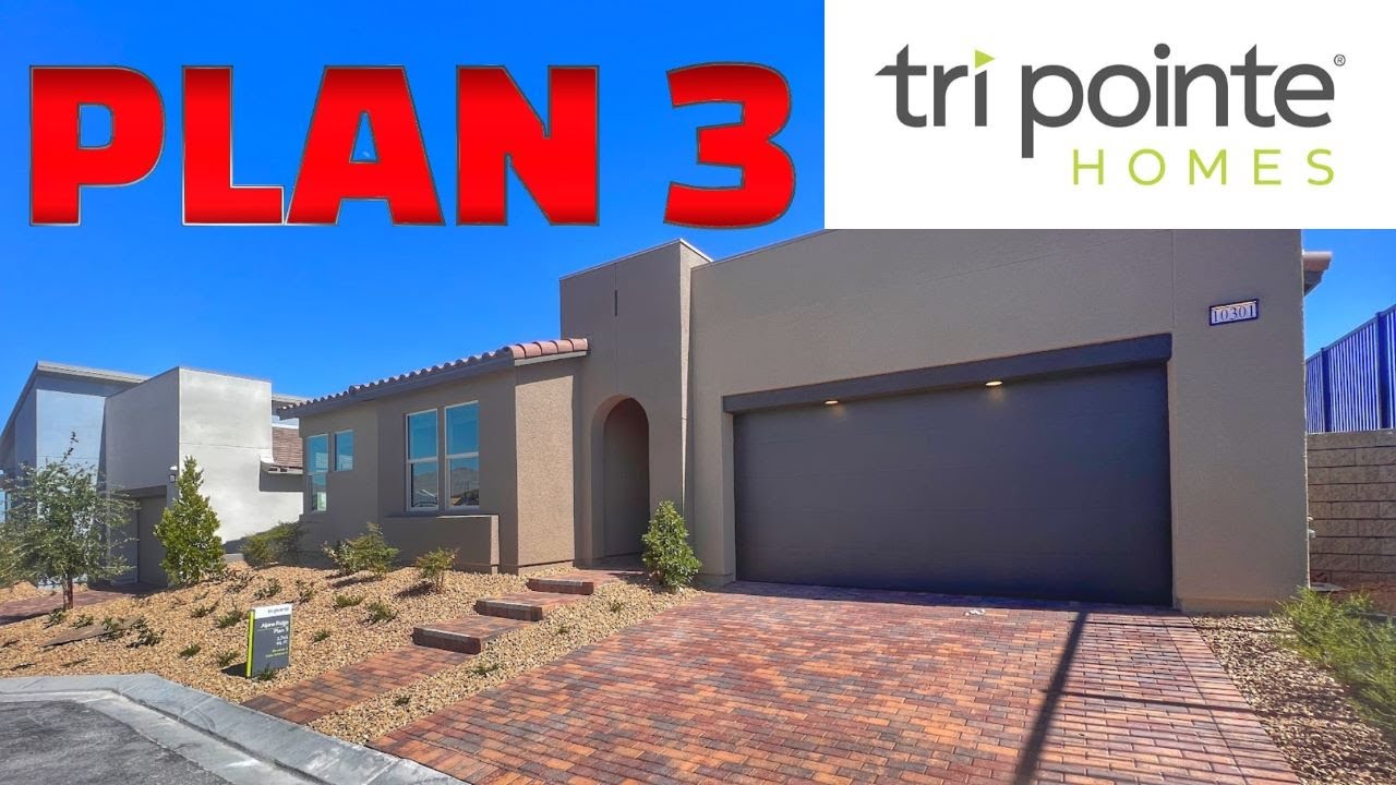 New Homes For Sale In Las Vegas Under $400 K Plan 3 at Alpine Ridge by Tri Pointe Homes | New Homes For Sale Las