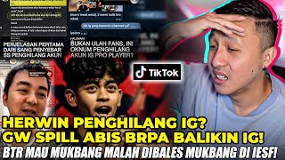 KELANJUTAN KASUS HERWIN SI PENGHILANG IG! BTR TAUNTING MLH KENA KARMA! REACTION TIKTOK MOBILE LEGEND