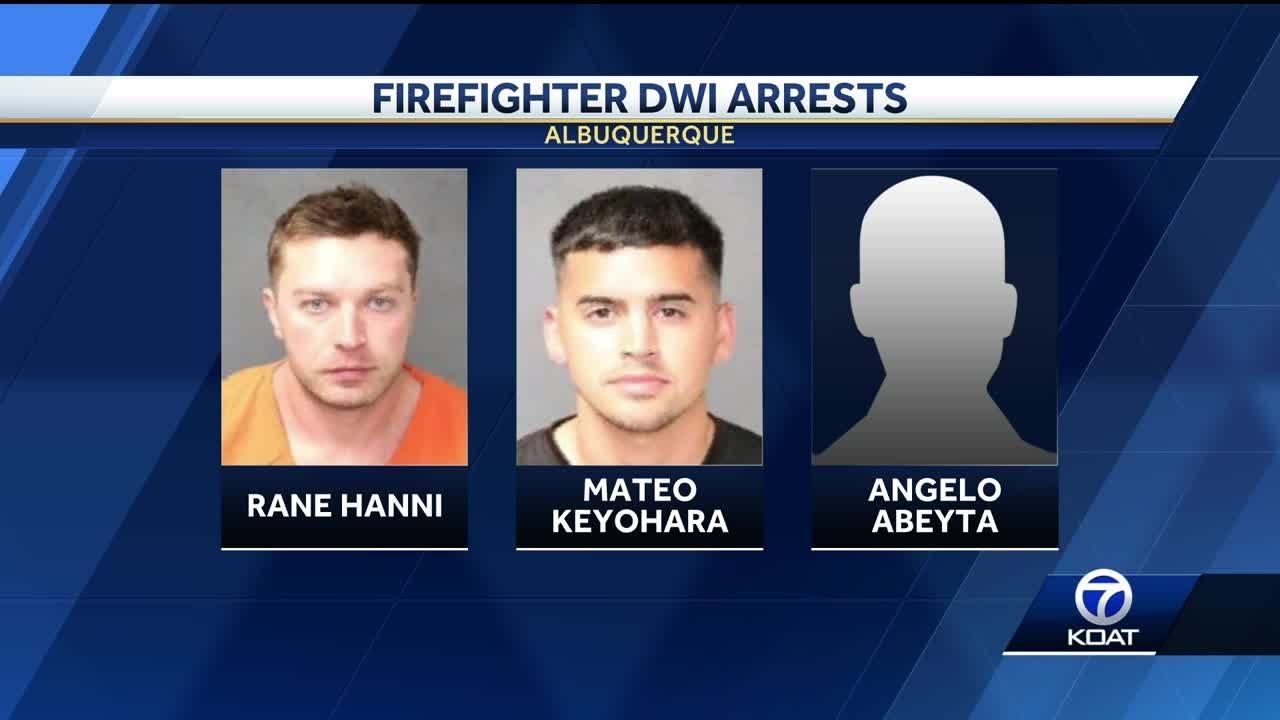 Albuquerque firefighters arrested for DWI - YouTube
