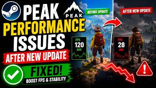 Peak performance issues After New Update (2026 Fix)