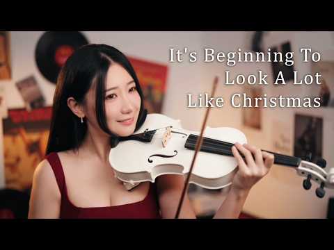 Relaxing Christmas Music｜It’s Beginning to Look a Lot Like Christmas｜Kathie Violin Cover