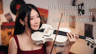 Relaxing Christmas Music｜It’s Beginning to Look a Lot Like Christmas｜Kathie Violin Cover