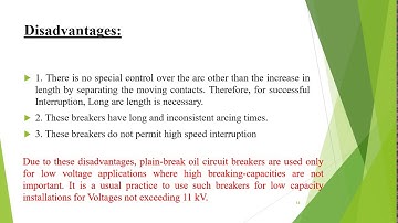 KTU EE 301 | PGTP |  MODULE 5 | OIL CIRCUIT BREAKERS |