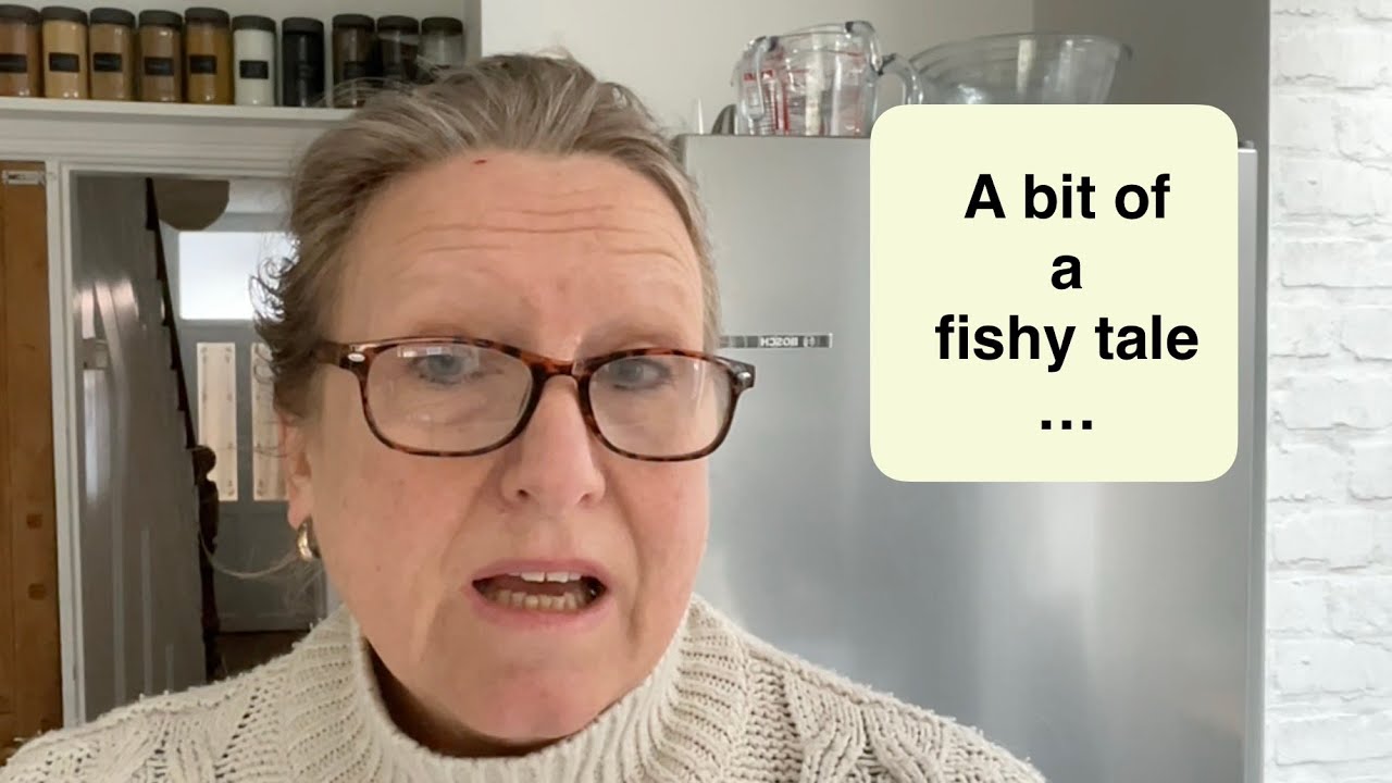 Pan-fried mackerel for lunch ... and unpacking a long-forgotten love story.