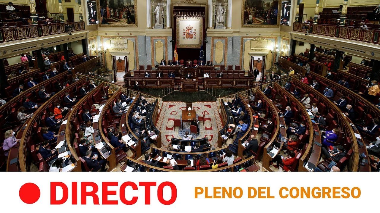 EN DIRECTO 🔴 PLENO en el CONGRESO de los DIPUTADOS (25/02/2021) l RTVE ...