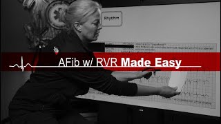 AFib with RVR Made Easy (Atrial Fibrillation with Rapid Ventricular Response)
