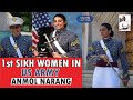 Anmol narang  first sikh women in us army  virsa live tv