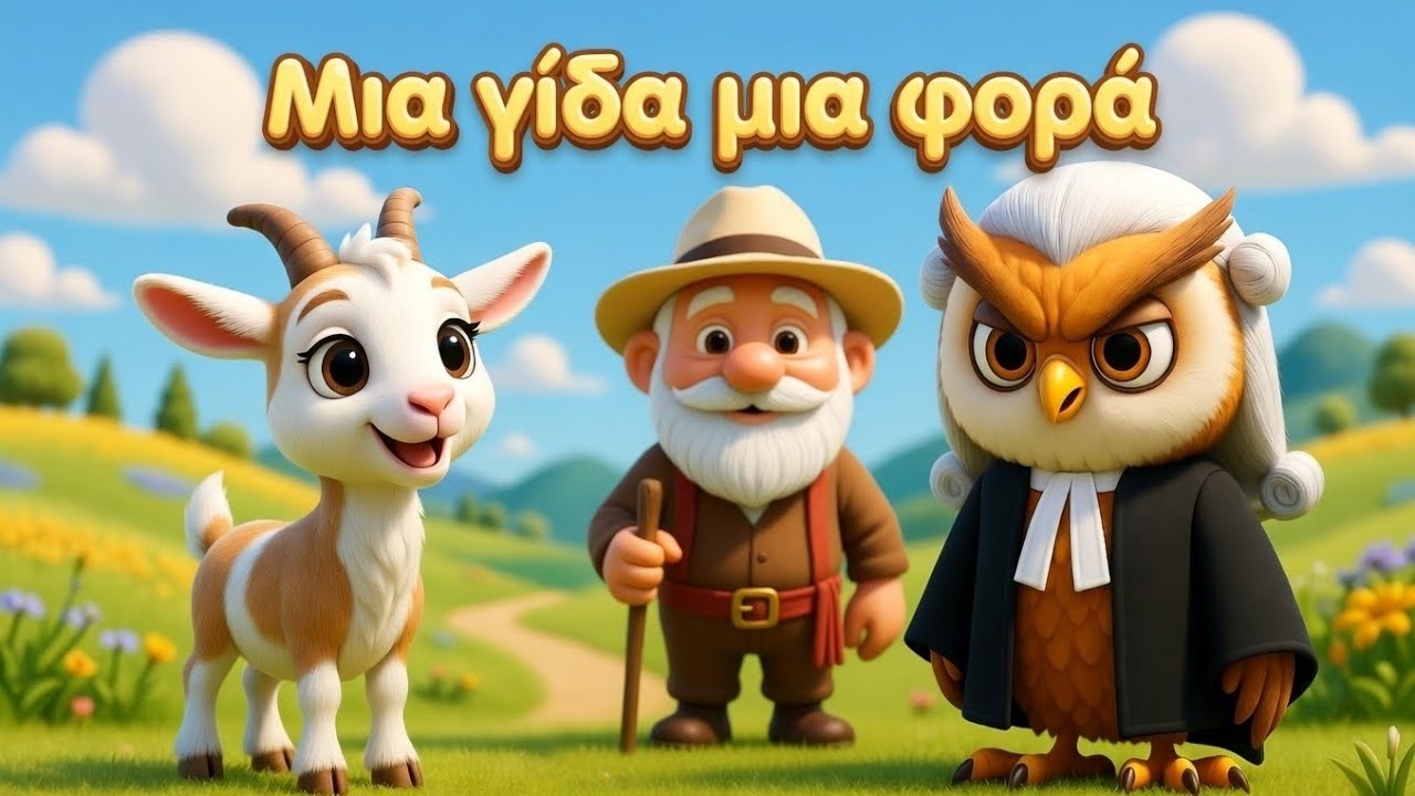Μια γίδα μια φορά 🐐 κουνούσε την ουρα