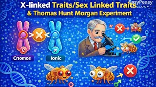 X-linked Traits/Sex Linked Traits And Thomas Hunt Morgan Experiment