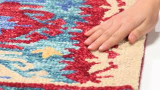 Safavieh Aspen Rug APN505A - Blue & Red