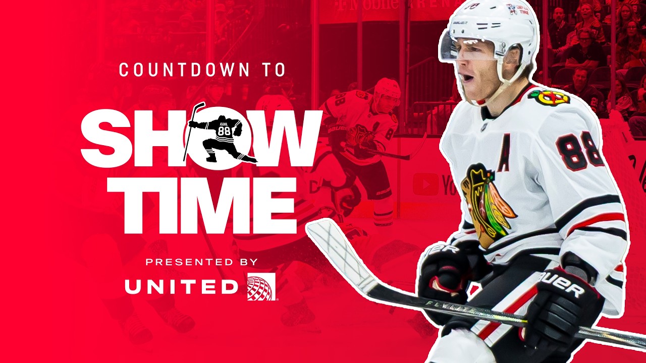Countdown to SHOWTIME 👏🎬🏡 Presented by @united | Chicago Blackhawks