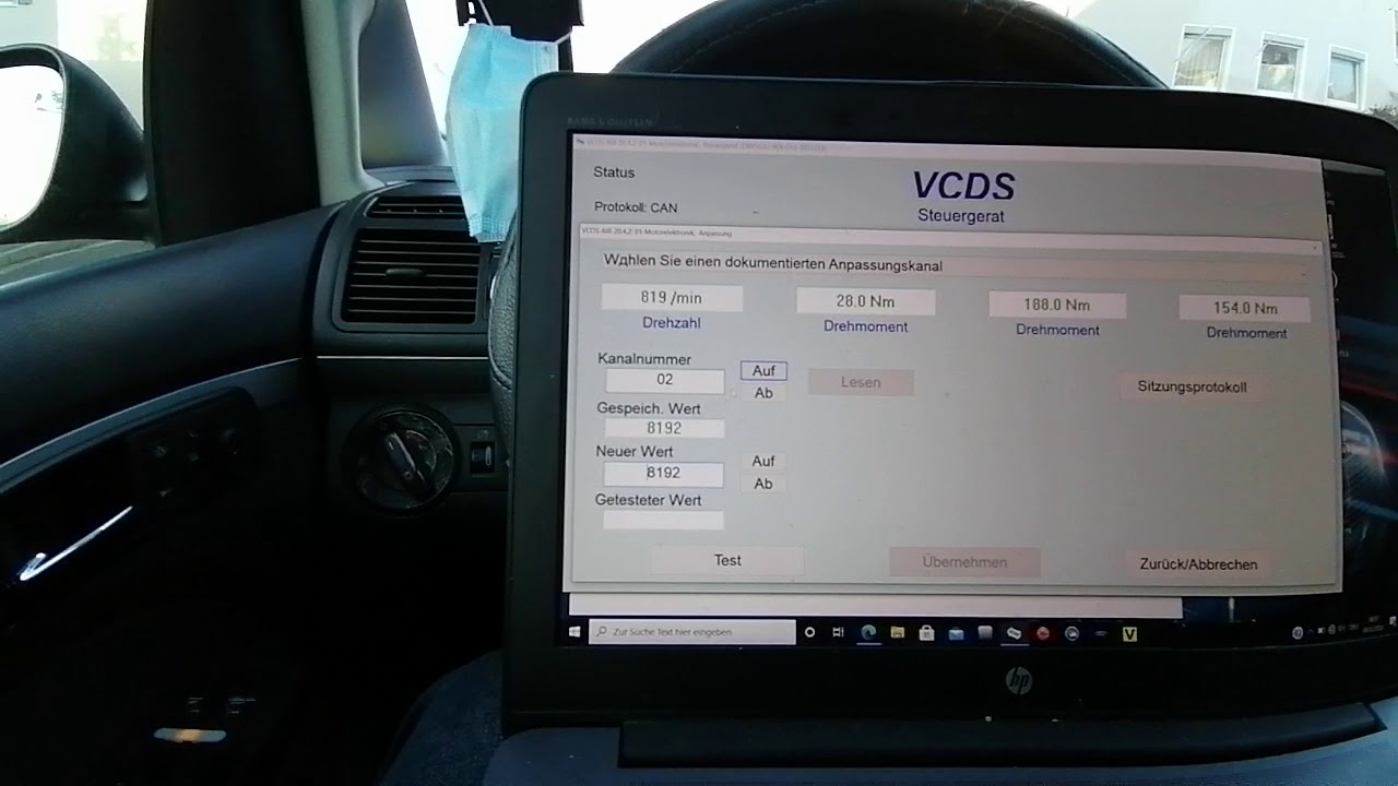 Настройка оборотов холостого хода с помощью VCDS / Вася Диагност на VW ...