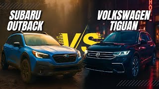 Subaru Outback vs Volkswagen Tiguan: Cross-over Comfort & Capability | The Turbo Thoery
