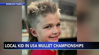 6-year-old boy from PA in USA Mullet Championships