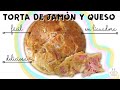 TORTA DE JAMÓN Y QUESO EN LICUADORA – Receta Fácil y rápida