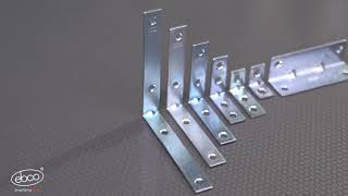 R.A. Connectors Brackets | Ideal for right angle joints of cabinet walls