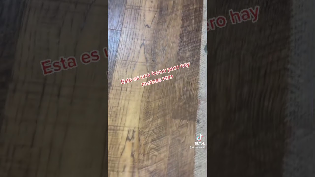 Luxury vinyl plank vs real wood 🪵 YouTube