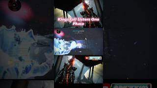 kings Fall Sisters One Phase #destiny2shorts #destiny2raids #shorts