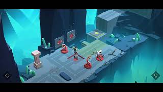 Lara Croft GO - The Cave of Fire - Twilight Below Walkthrough