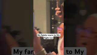 My Family reacts to Slim Vs Salt Papi Knockout