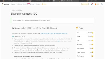 Leetcode Biweekly contest 100 solutions | Hindi Explanation