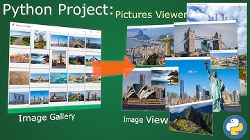Python Project: Images Viewer (contains gallery and viewer) #1.