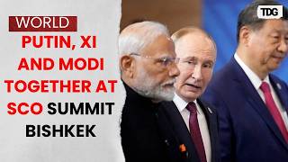 Putin, Xi & Modi Together At SCO Summit | Key Moment In Bishkek