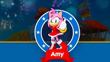 Sonic Dash Amy Sonic Full Screen | Nubi Gameplay