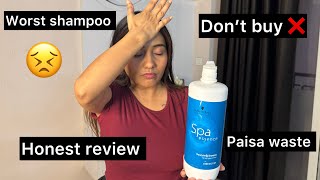 Schwarzkopf Professional Spa Essence Shampoo review #honestreview 